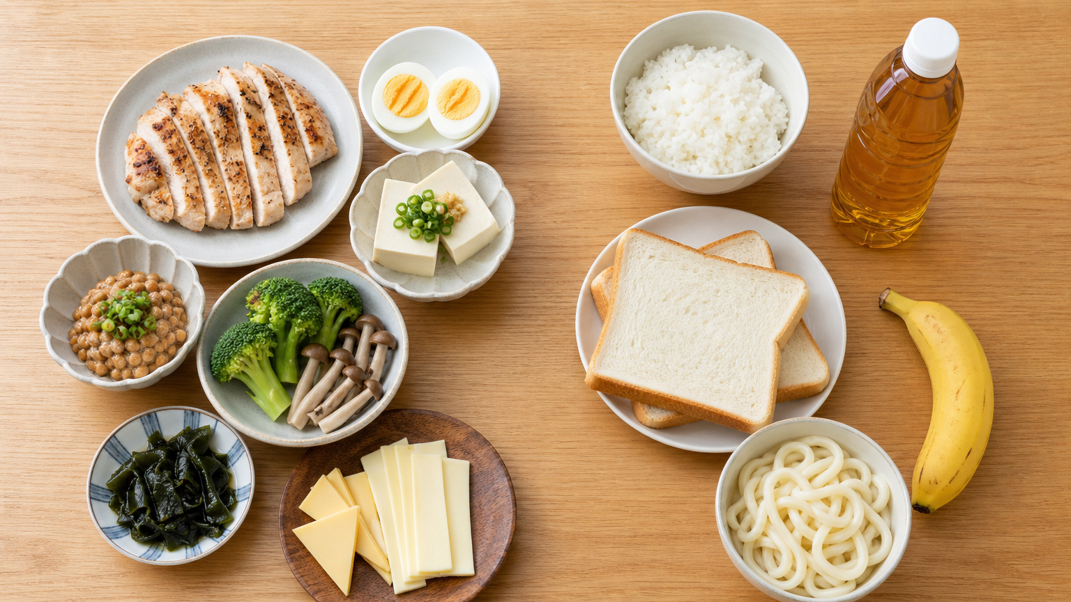 糖質制限で食べていいもの・控えるものリスト